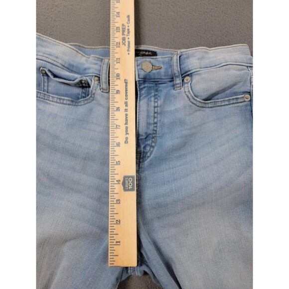 Banana Republic Jeans Womens 27/4 Light Wash High-Rise Wide Leg Crop Denim - Picture 7 of 12
